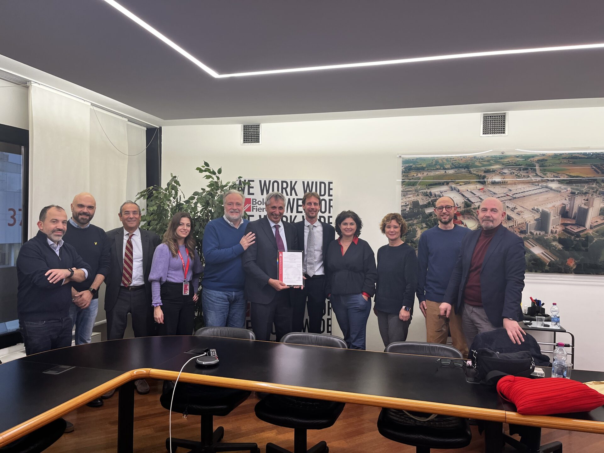 Cersaie ottiene la certificazione ISO 20121