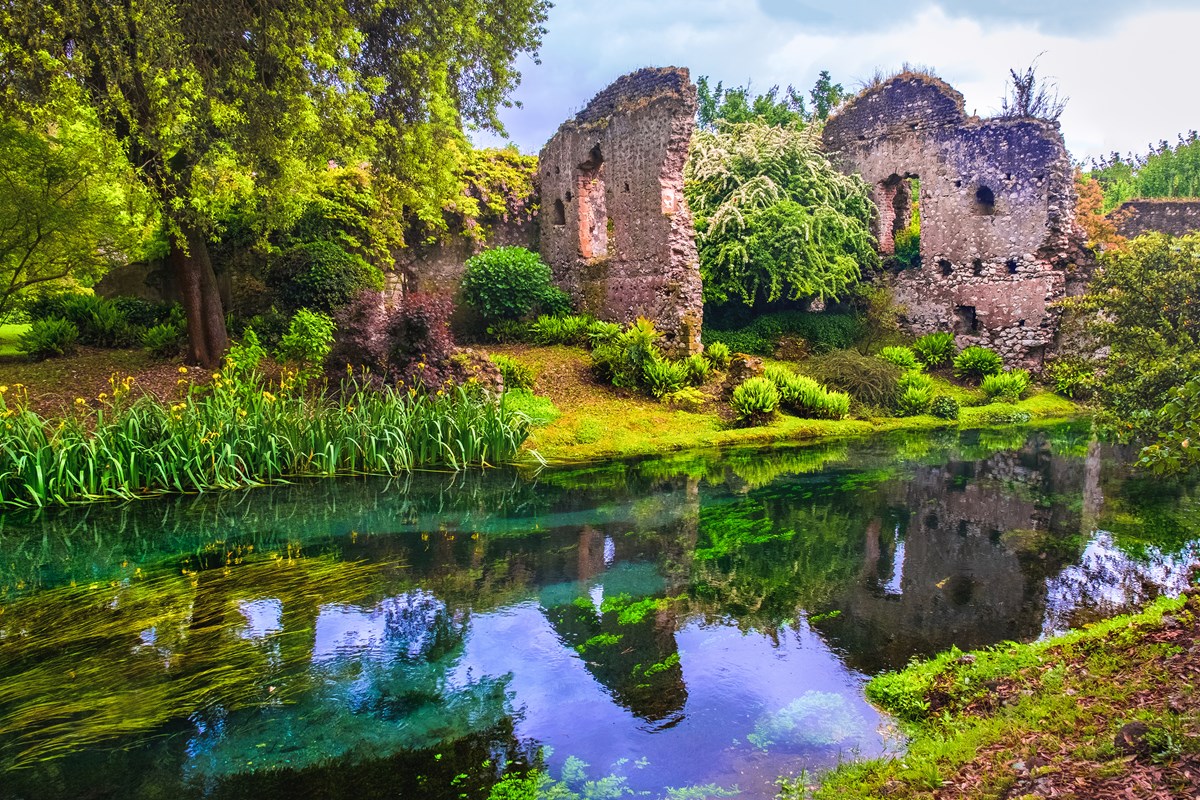 Ninfa e l’antico Borgo Medievale