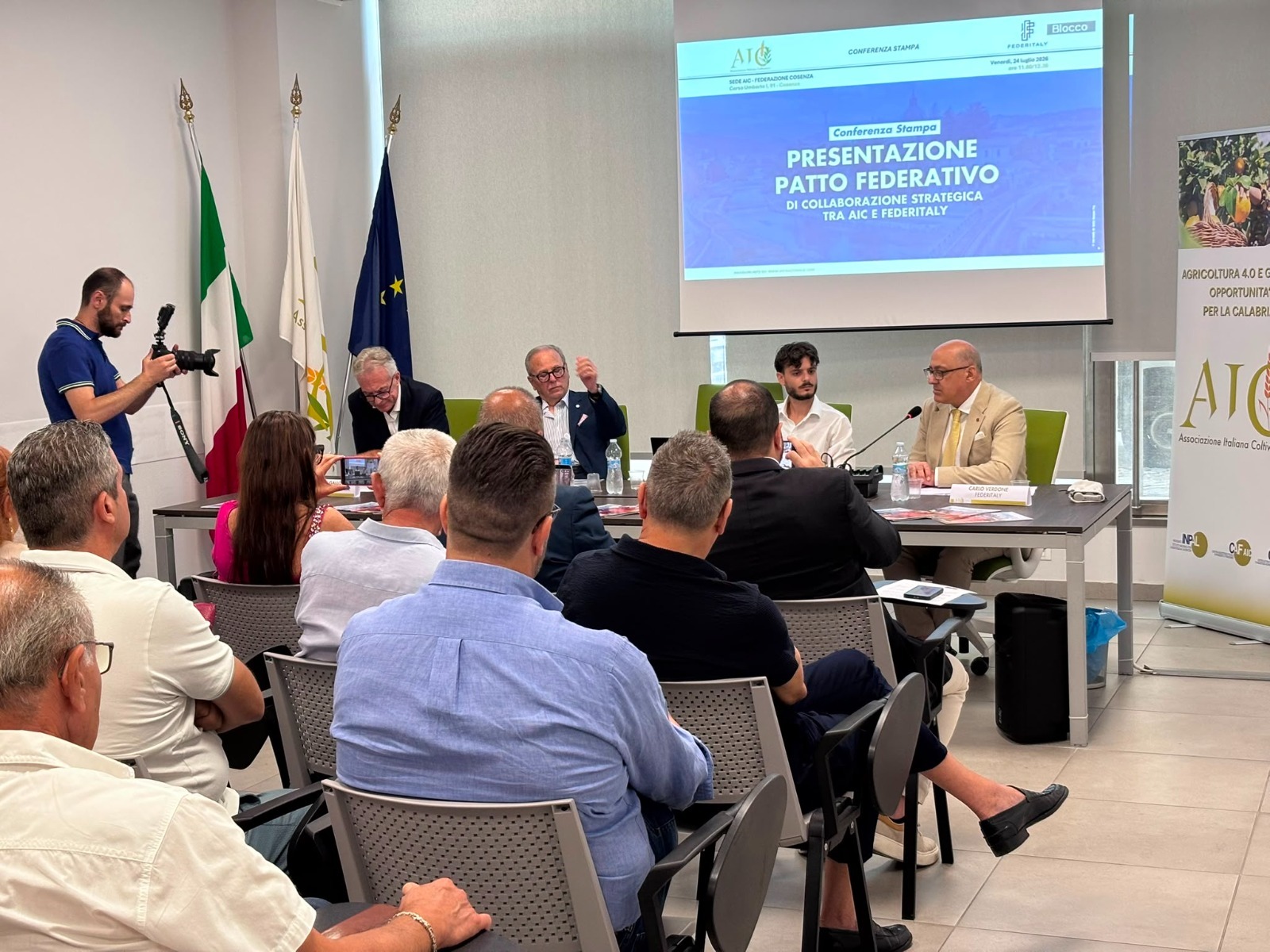 AIC e Federitaly, a Cosenza presentato il patto di collaborazione per sostenere l’agrifood e rafforzare il Made in Italy