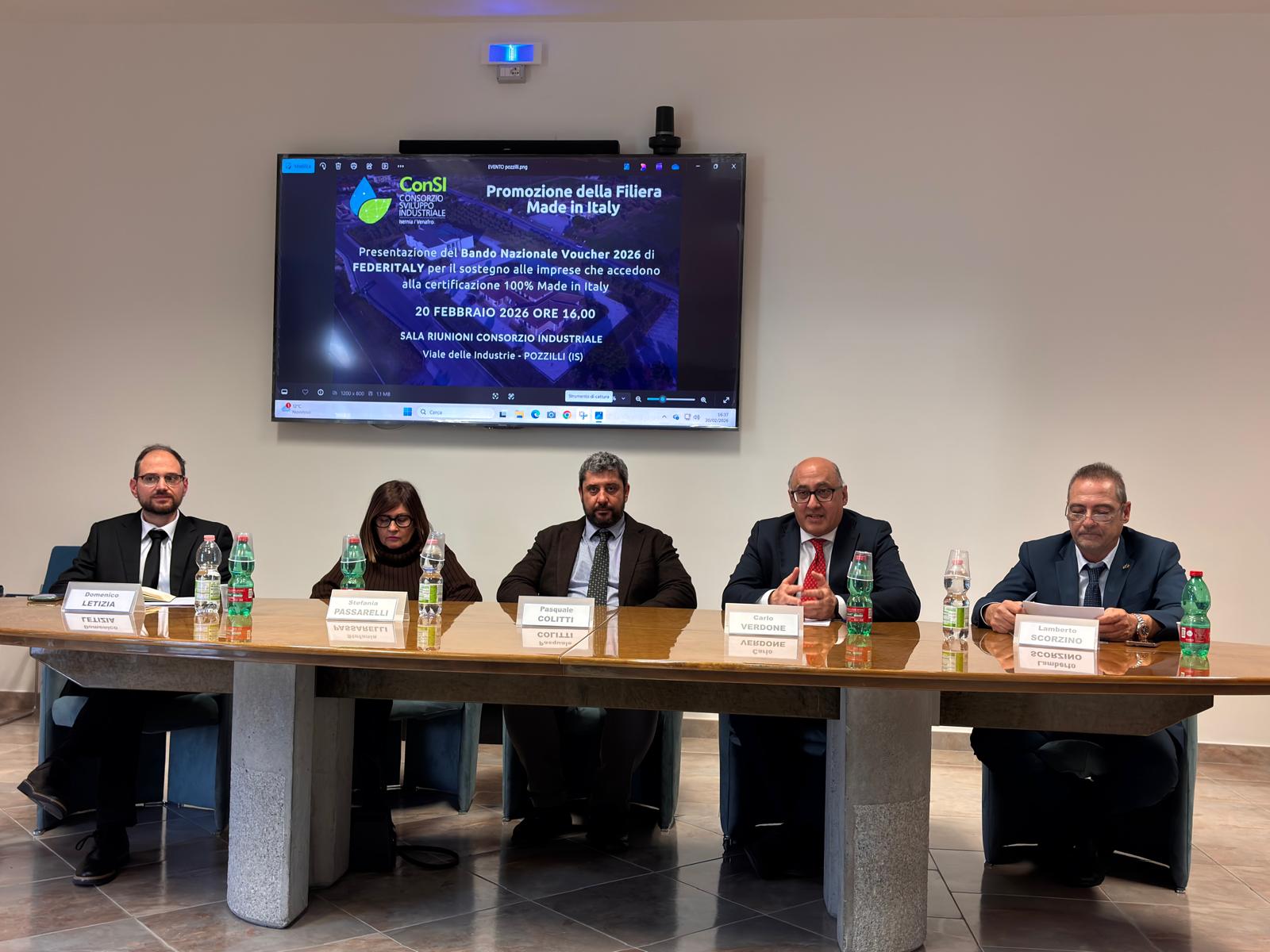 Il Molise che corre tra certificazione, rete e mercati globali